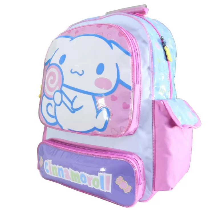 Mochila Escolar Cresko 2026 Cinnamoroll 18" Art.SR2202